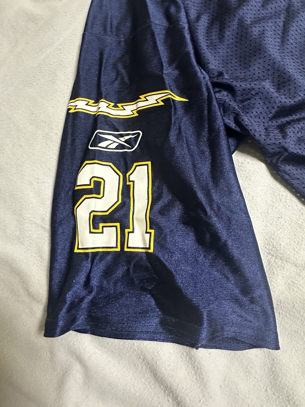 Los Angeles Chargers LaDainian Tomlinson #21 Reebok Mens Jersey Size XLSan Diego