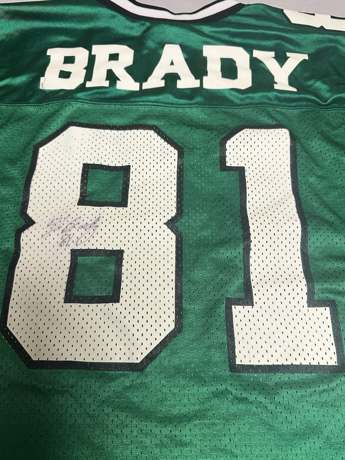Vintage Logo Athletic New York Jets #81 Kyle Brady Jersey M 42-44