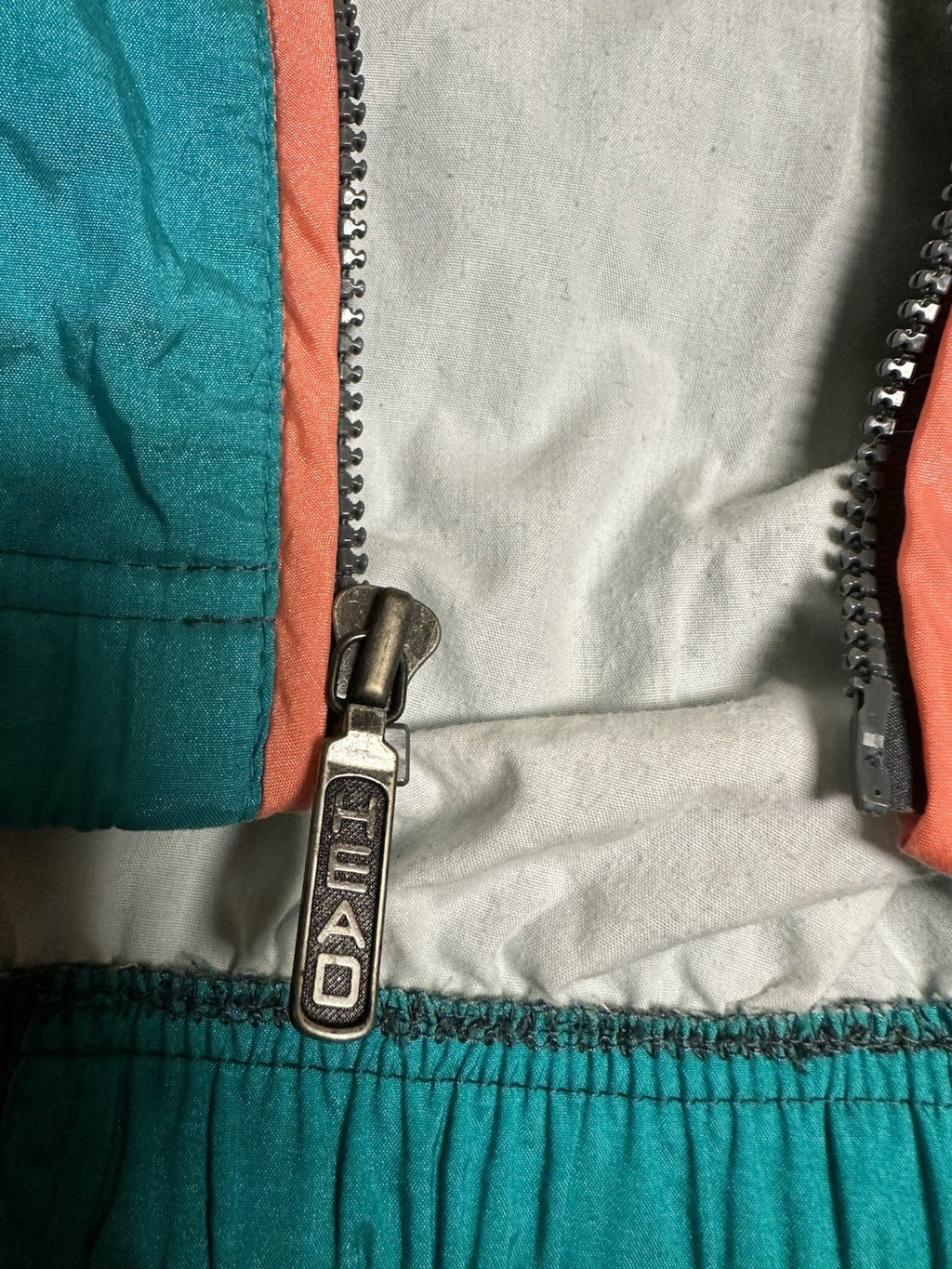 VTG 90s HEAD Sportswear Windbreaker Jacket Mens L  Colorblock Hong Kong