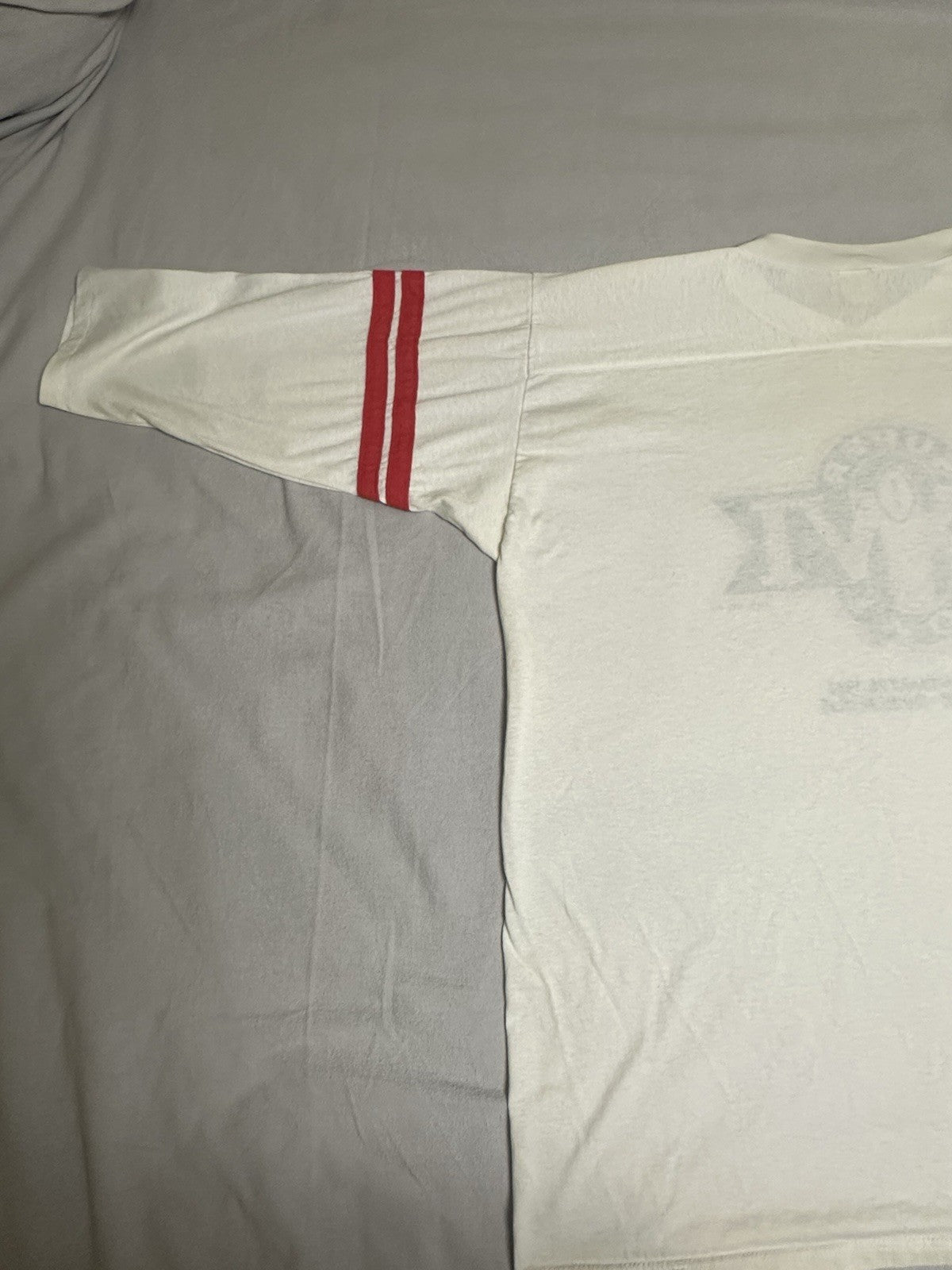 Vintage Super Bowl 1992 XXVI 3/4 Sleeve Shirt XXL White Bills Vs Redskins RARE