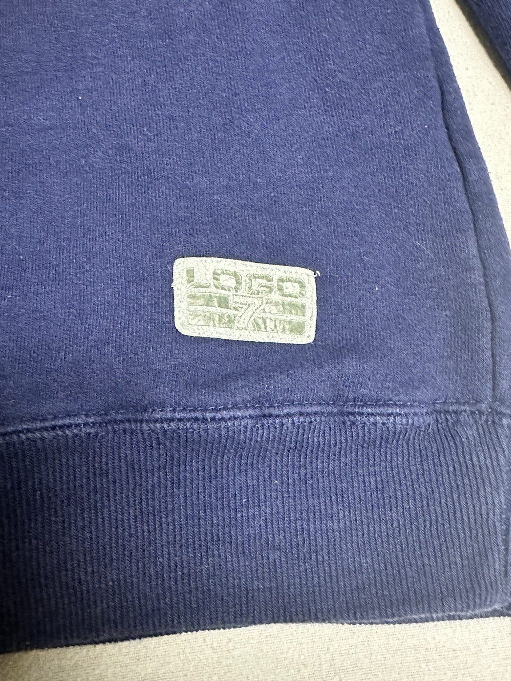 Vintage Super Bowl 26 Crewneck Sweatshirt 1992 Small Blue Minneapolis