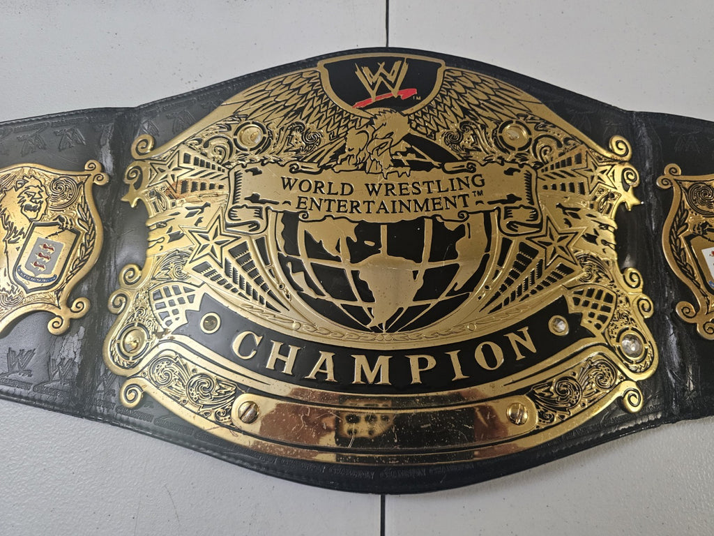 Used Rare WWE Undisputed Championship V1 Belt 2002 Figures Toy Co Release