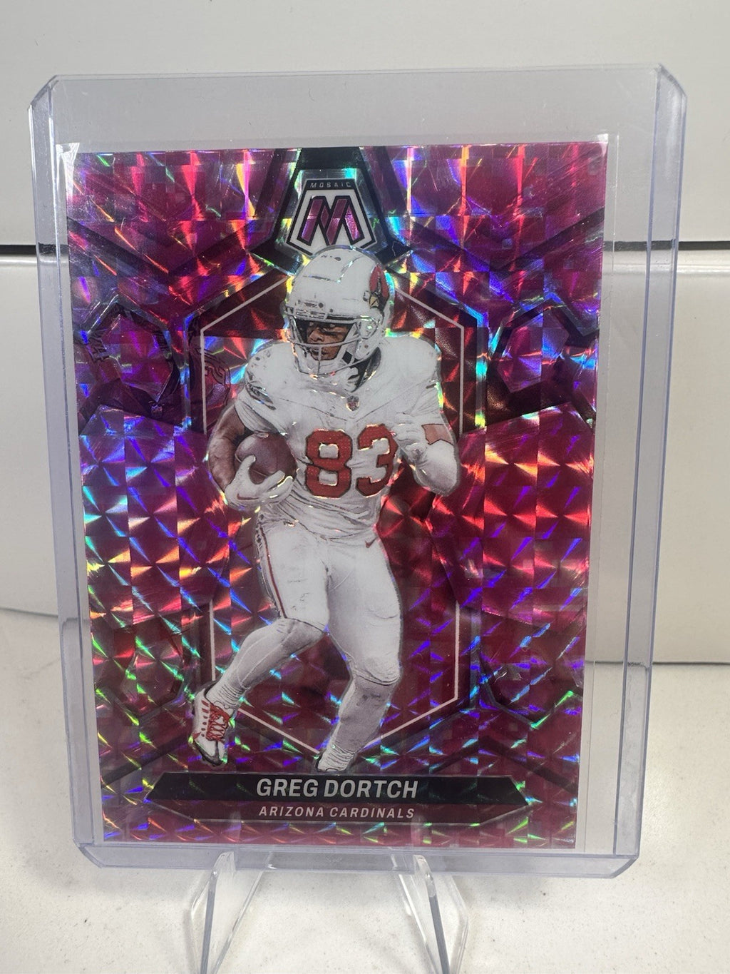 2024 Panini Mosaic - Greg Dortch #4 Mosaic Prizm