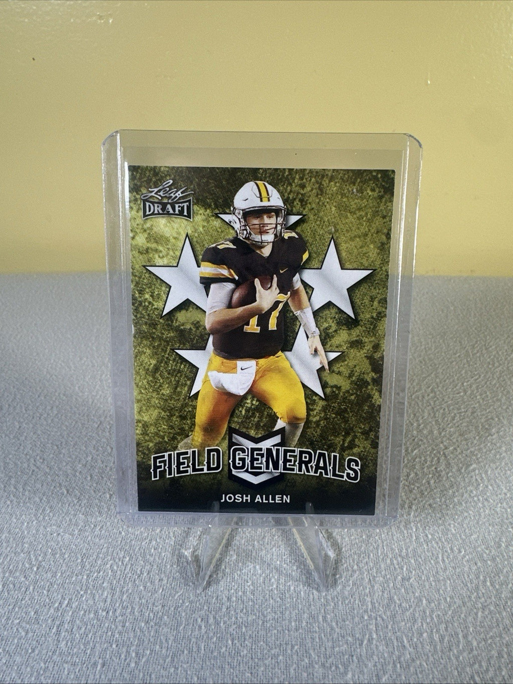 2018 Leaf Draft - Field Generals Josh Allen #FG-03 (RC)
