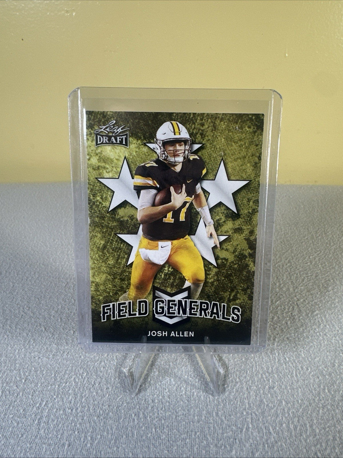 2018 Leaf Draft - Field Generals Josh Allen #FG-03 (RC)