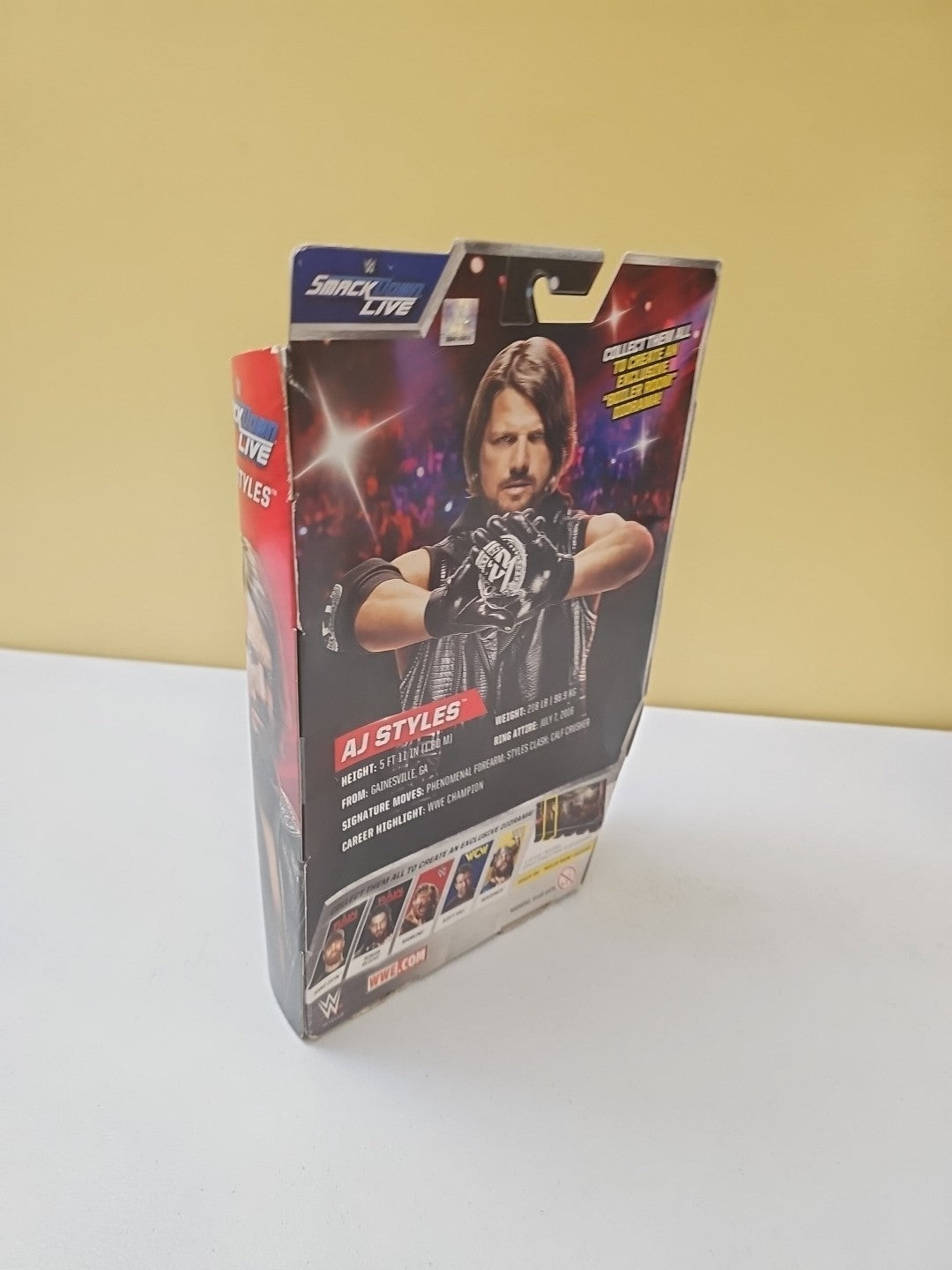 AJ Styles WWE Mattel Elite Collection Series 51 Wrestling Action Figure