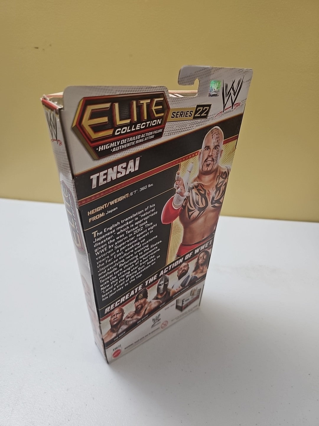 WWE Tensai Elite Series #22 Mattel Figure Wrestling Flashback 2012 Matt Bloom