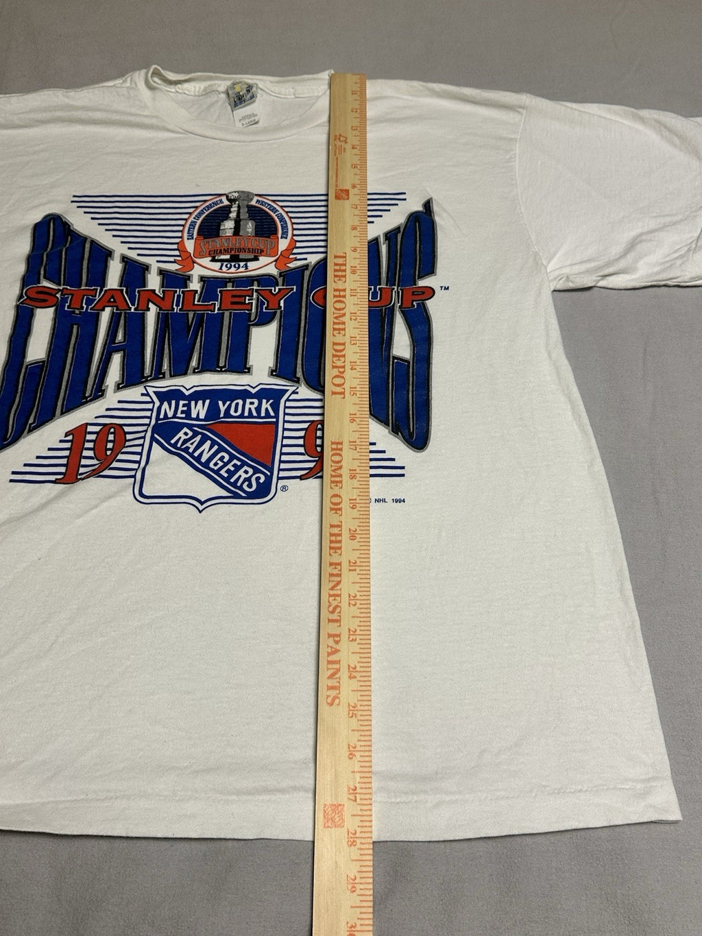 Vintage 1994 New York Rangers Shirt Mens XL NHL Stanley Cup Logo 7 90s