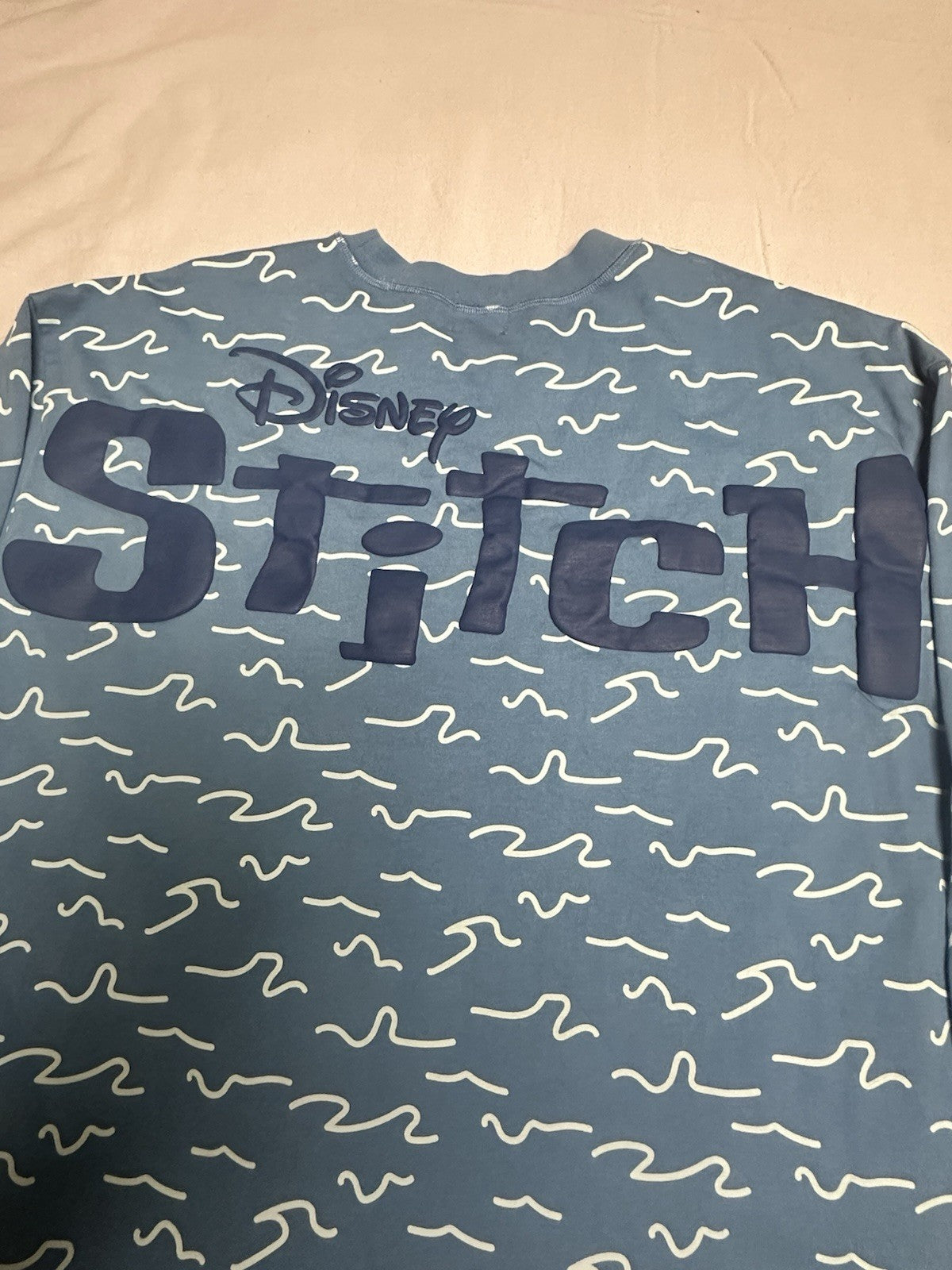 Walt Disney World WDW Surf Stitch Blue Celebration Spirit Jersey  XL - Surfboard
