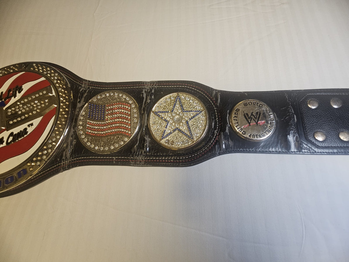 Official WWE John Cena United States US Championship Spinner Title Belt Replica