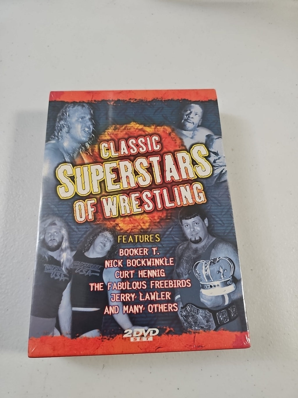Classic Superstars of Wrestling (2-DVD Set) 2004 Booker T. Jerry Lawler Freebird