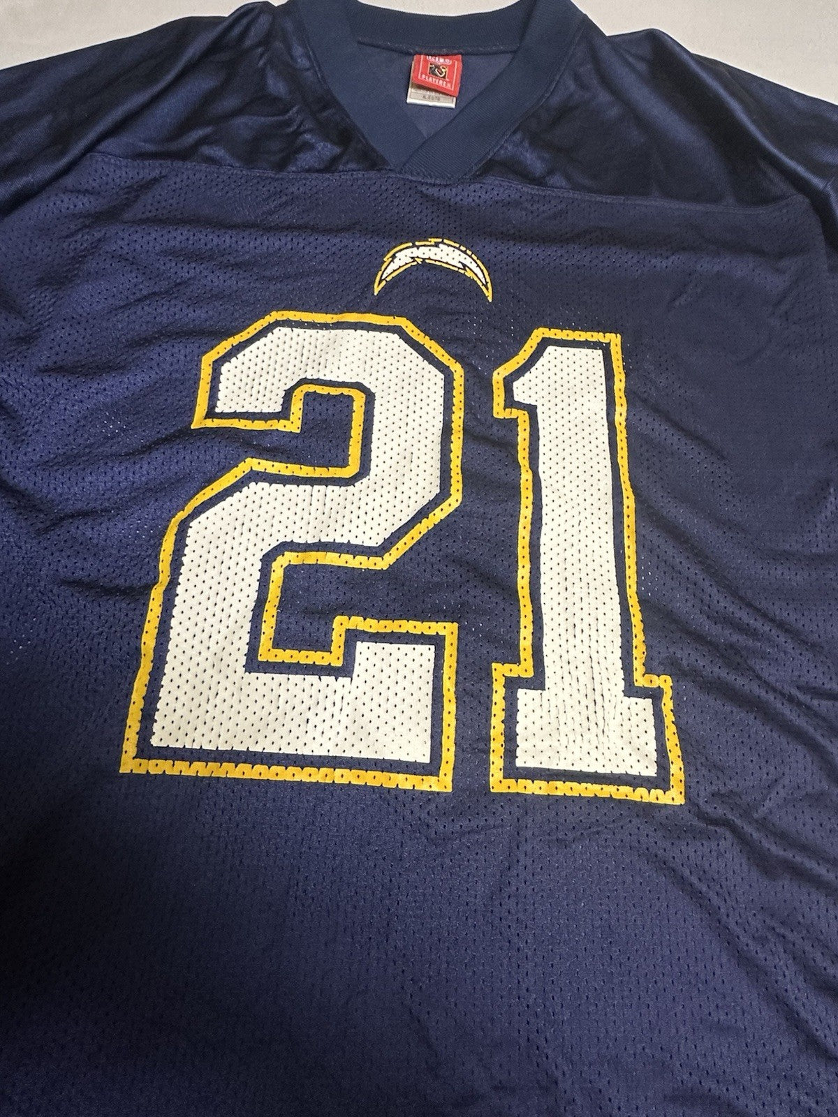 Los Angeles Chargers LaDainian Tomlinson #21 Reebok Mens Jersey Size XLSan Diego