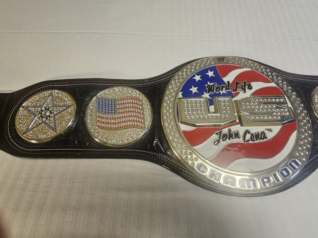 WWE John Cena United States Us Spinner Championship Replica Title Belt