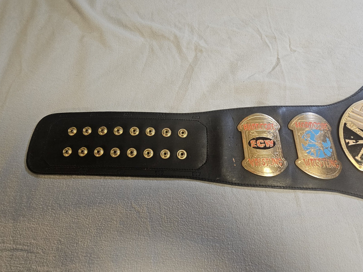 1999 FIGS TOY CO ECW TAZ EDITION WORLD CHAMPIONSHIP REPLICA WRESTLING BELT