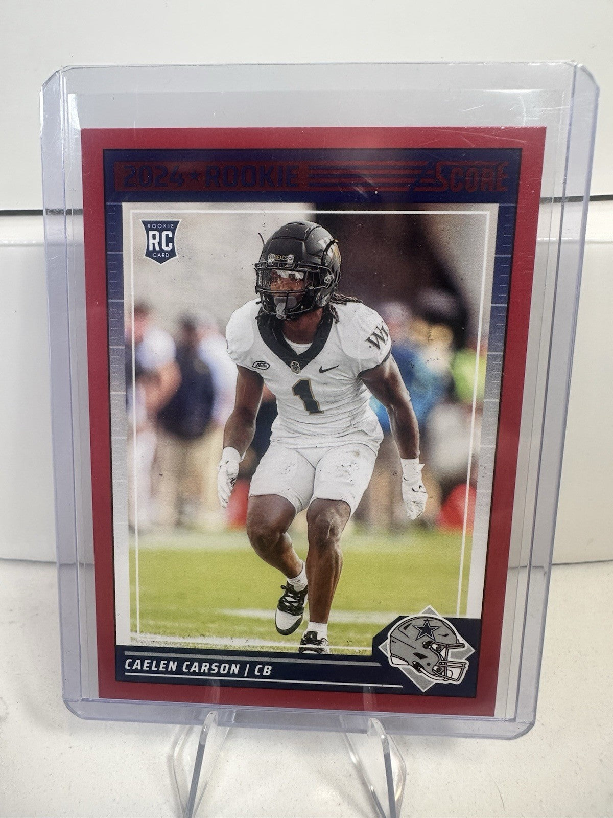 2024 Score #368 Caelen Carson Green Rookie Dallas Cowboys