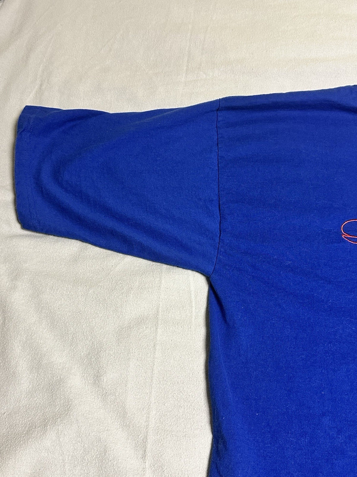 VTG New York Giants Shirt Mens Extra Large Blue Logo Athletic Embroidered