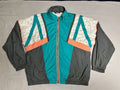 VTG 90s HEAD Sportswear Windbreaker Jacket Mens L  Colorblock Hong Kong