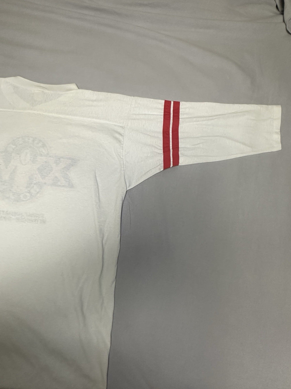 Vintage Super Bowl 1992 XXVI 3/4 Sleeve Shirt XXL White Bills Vs Redskins RARE