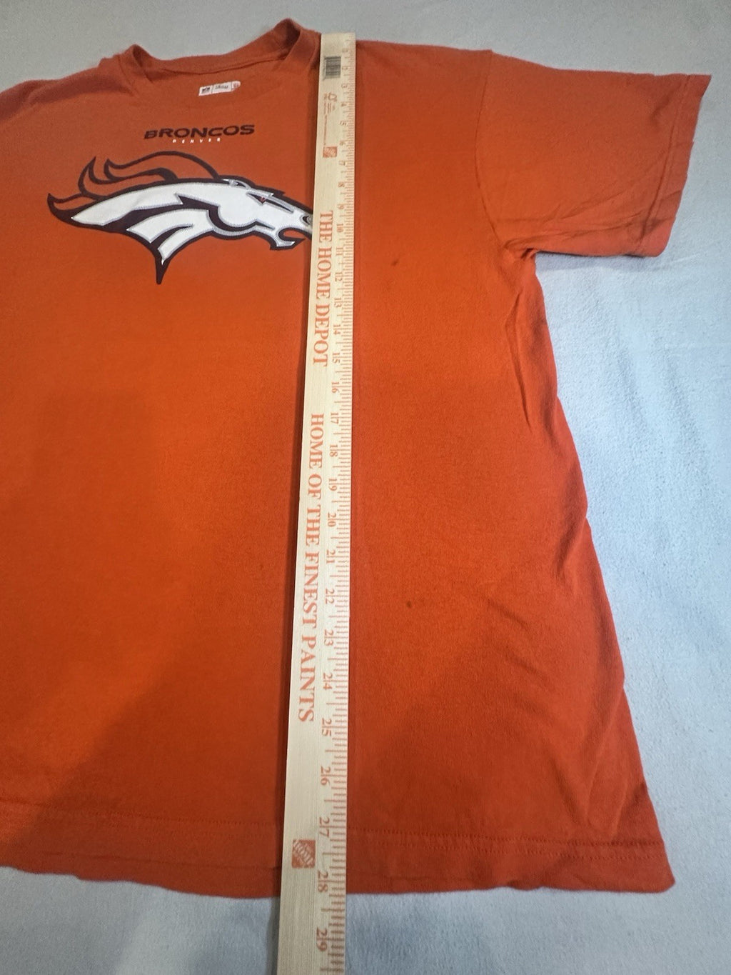 NFL Team Apparel Denver Broncos Peyton Manning Orange Football Shirt XL
