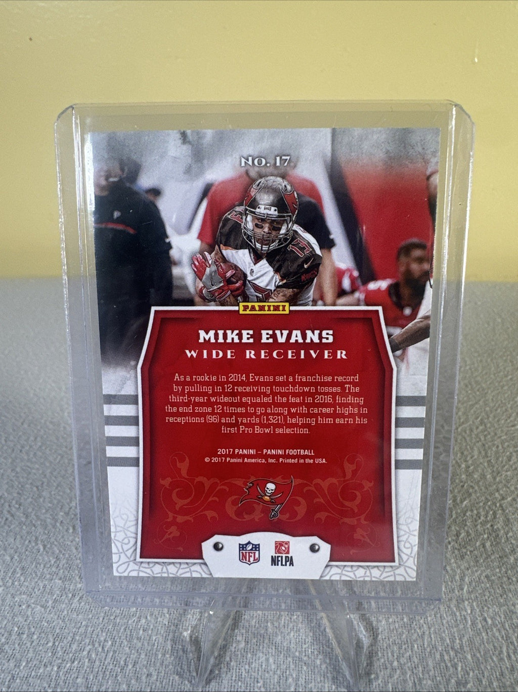 Mike Evans 2017 Panini #17 Tampa Bay Buccaneers