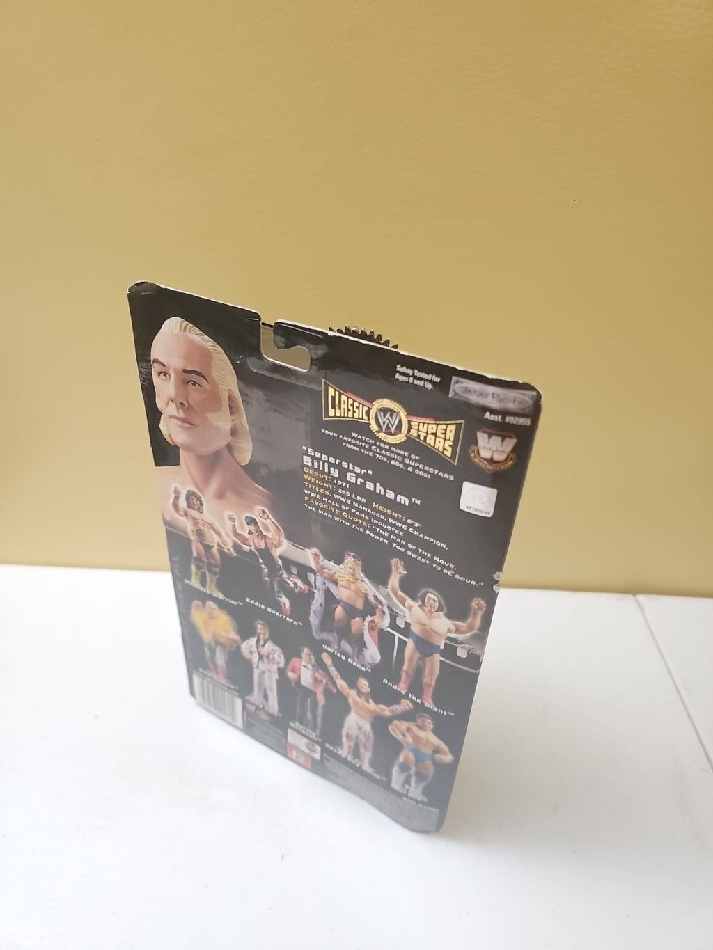 2005 Jakks WWE WWF Classic Superstars SUPERSTAR BILLY GRAHAM Series 7 Figure