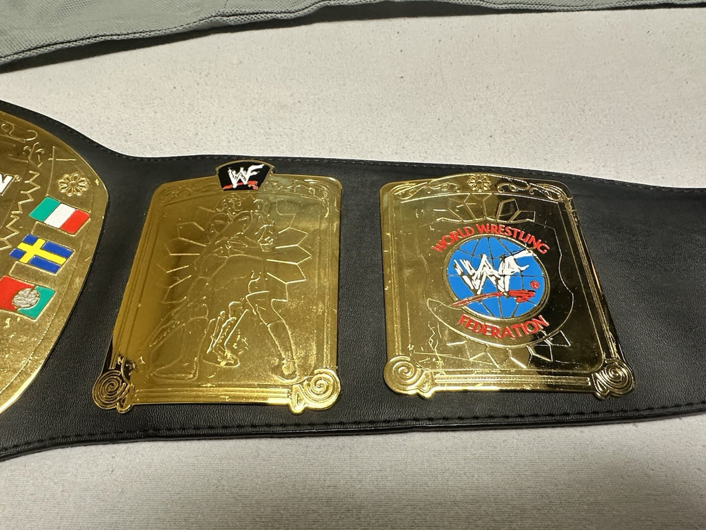 WWF European Championship Replica Figs Inc Belt