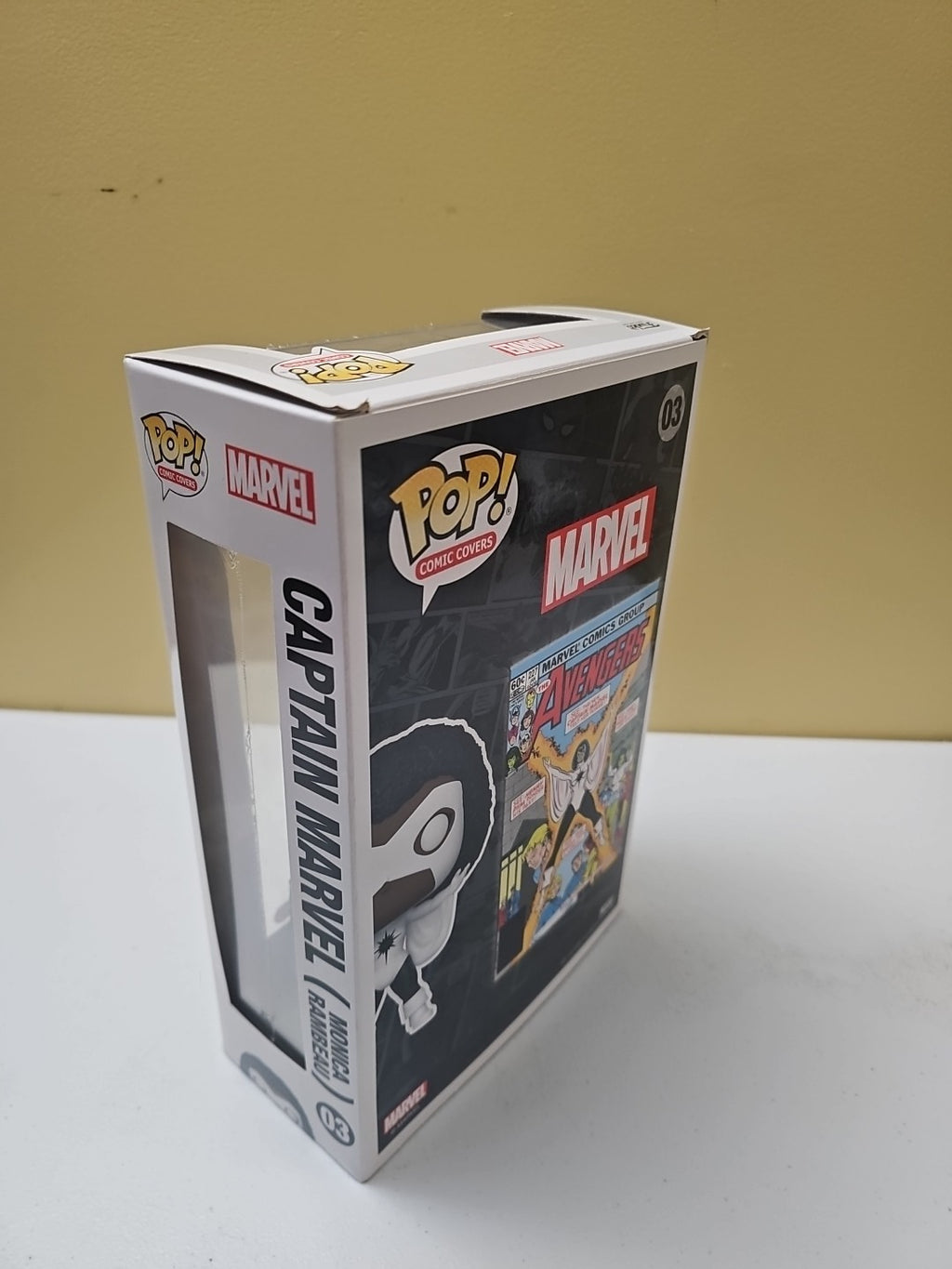 Captain Marvel Monica RAMBEAU NEW!! Exclusive Target Funko Pop