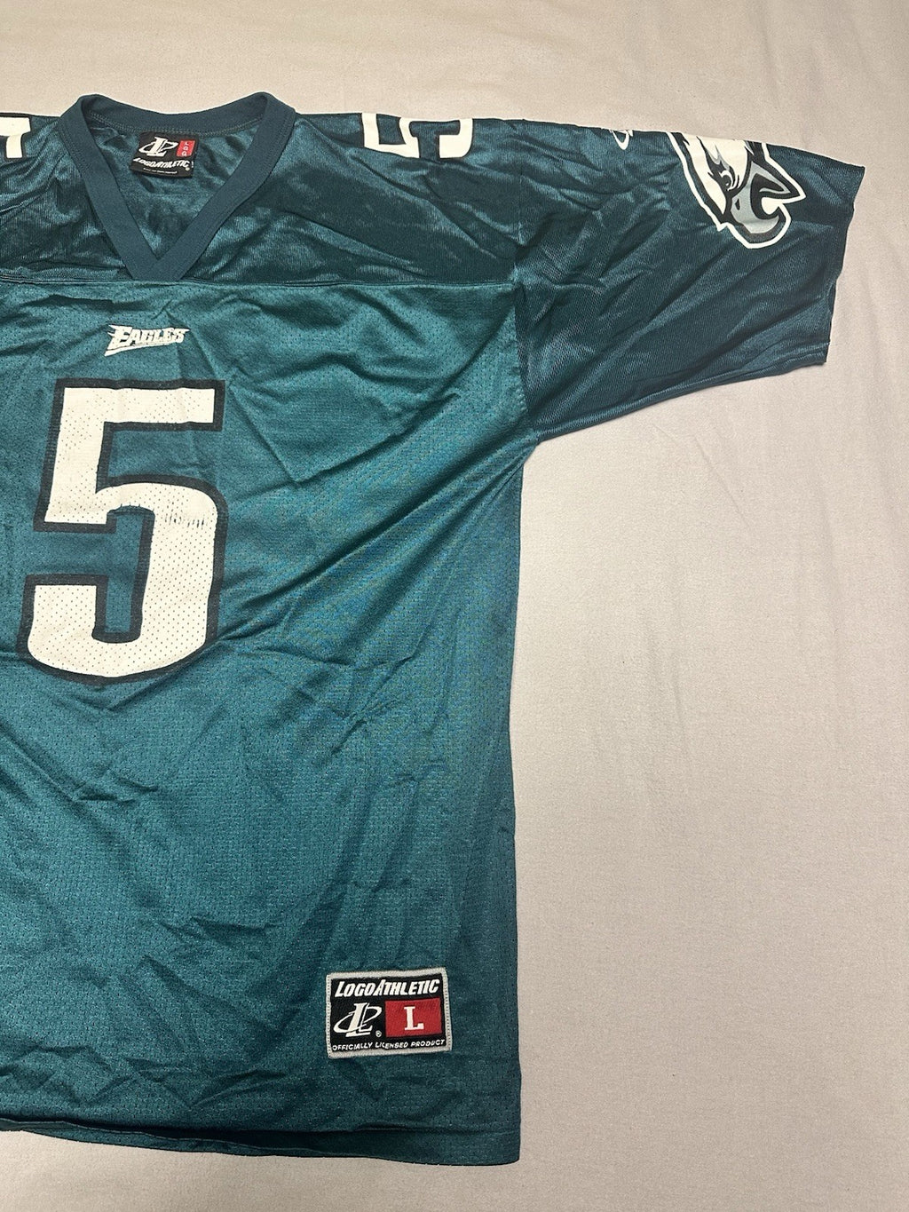 Vintage Donovan Mcnabb Philadelphia Eagles Logo Athletics Size L Jersey