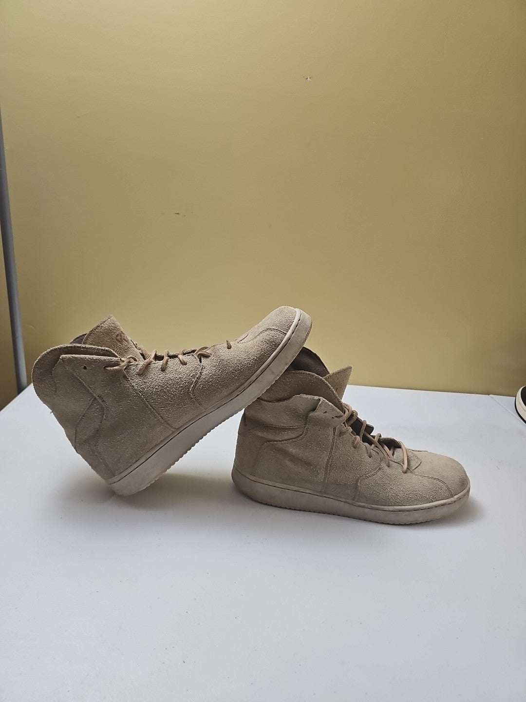 Nike Air Jordan Westbrook 0.2 Khaki (854563-209) Suede Sneakers Men Size 13