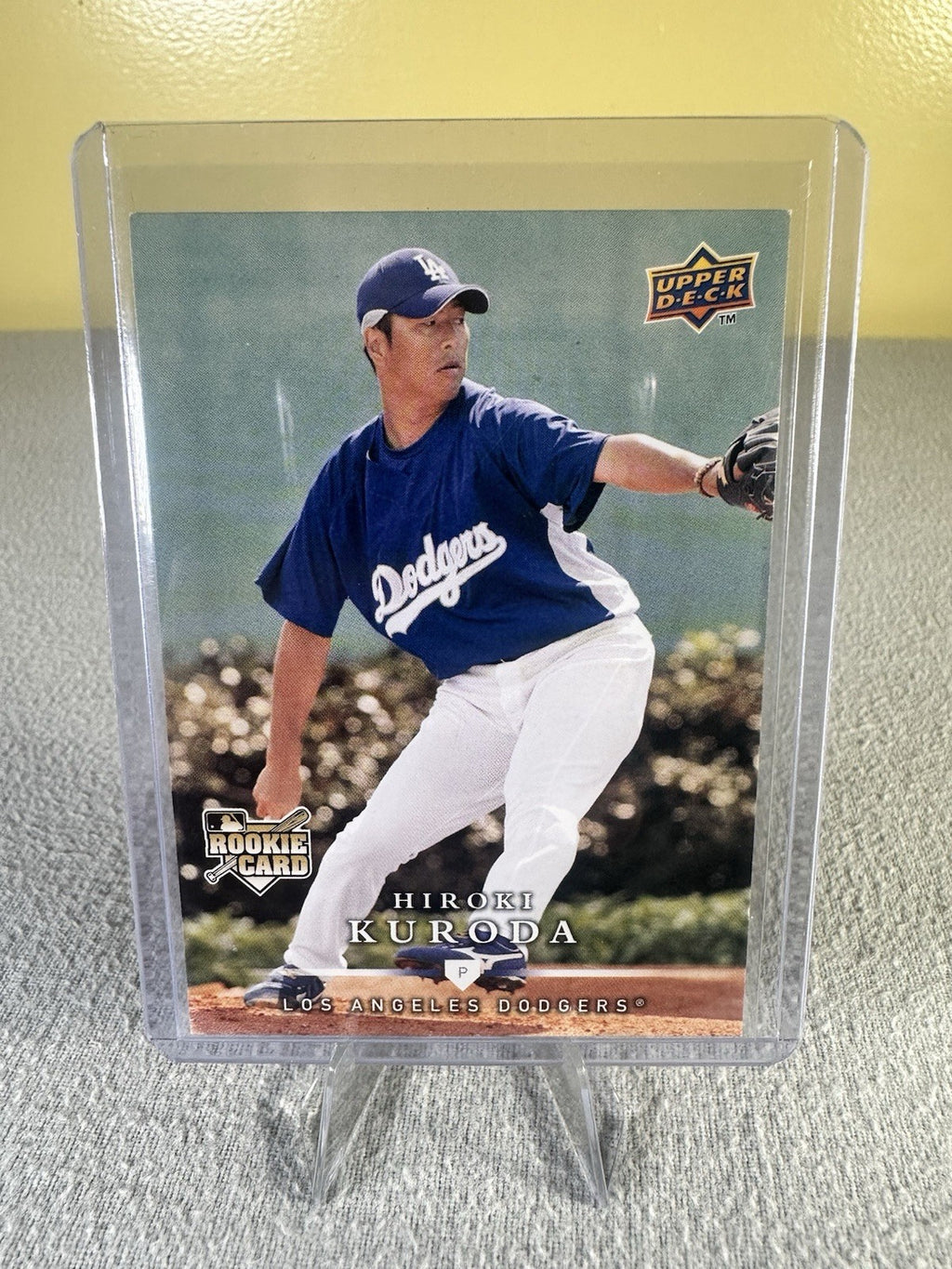 2008 Upper Deck First Edition Hiroki Kuroda #390 Los Angeles Dodgers
