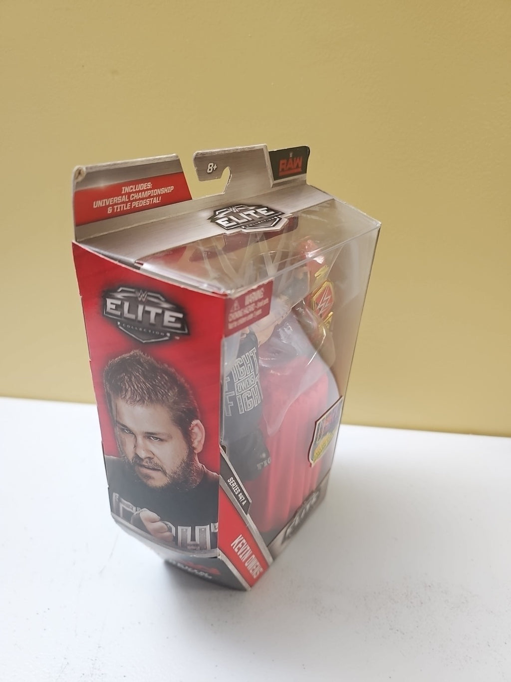 2016 WWE WWF Kevin Owens Elite Series 47 A Wrestling Figure  New In Box W/belt