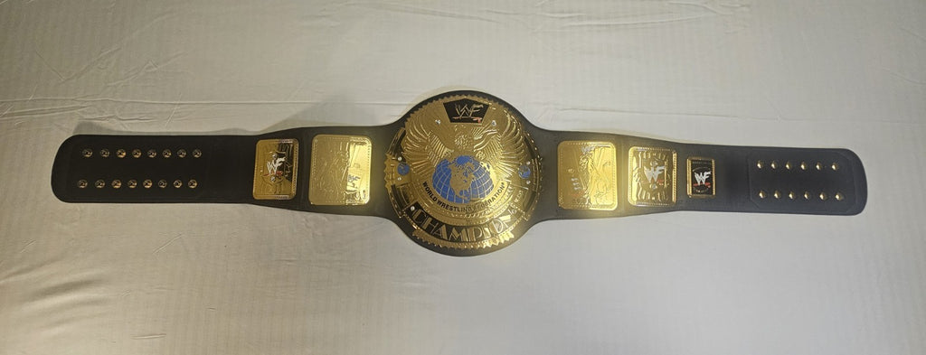 RARE 2001 WWF Attitude Era Championship Title Belt Adult Replica Figures Toy Co.