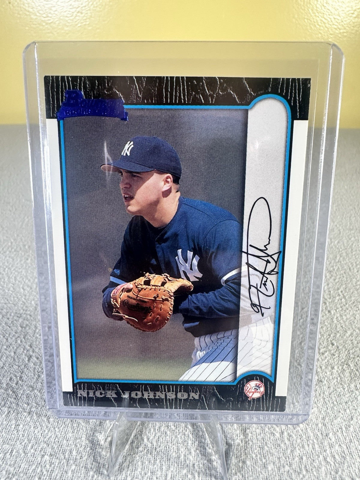1999 Bowman RC Baseball Card | Nick Johnson | New York Yankees | #185