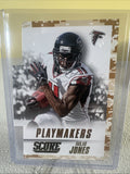 2015 Score Playmakers Desert Camo Julio Jones #18