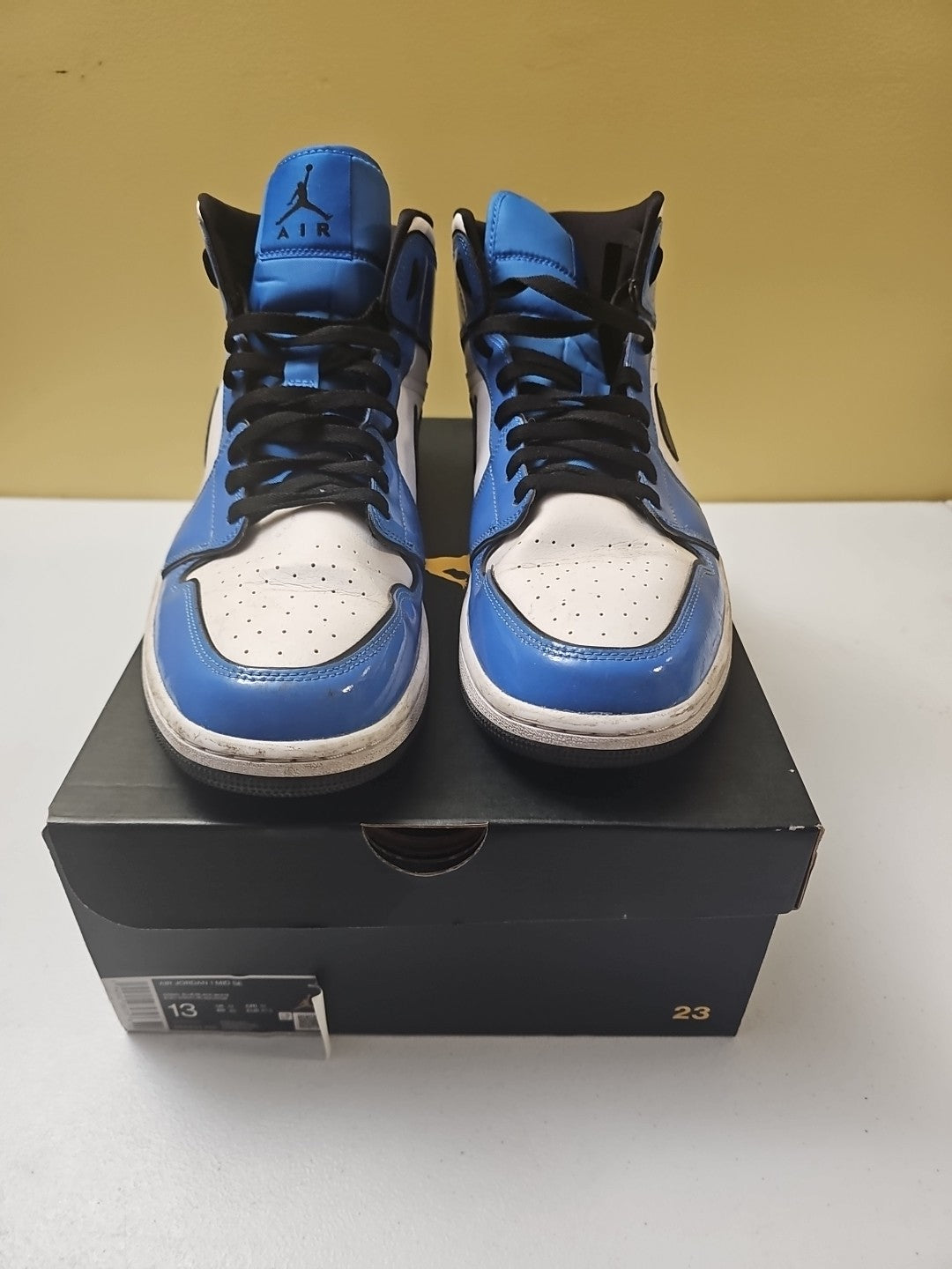 Size 13 - Air Jordan 1 SE Mid Signal Blue