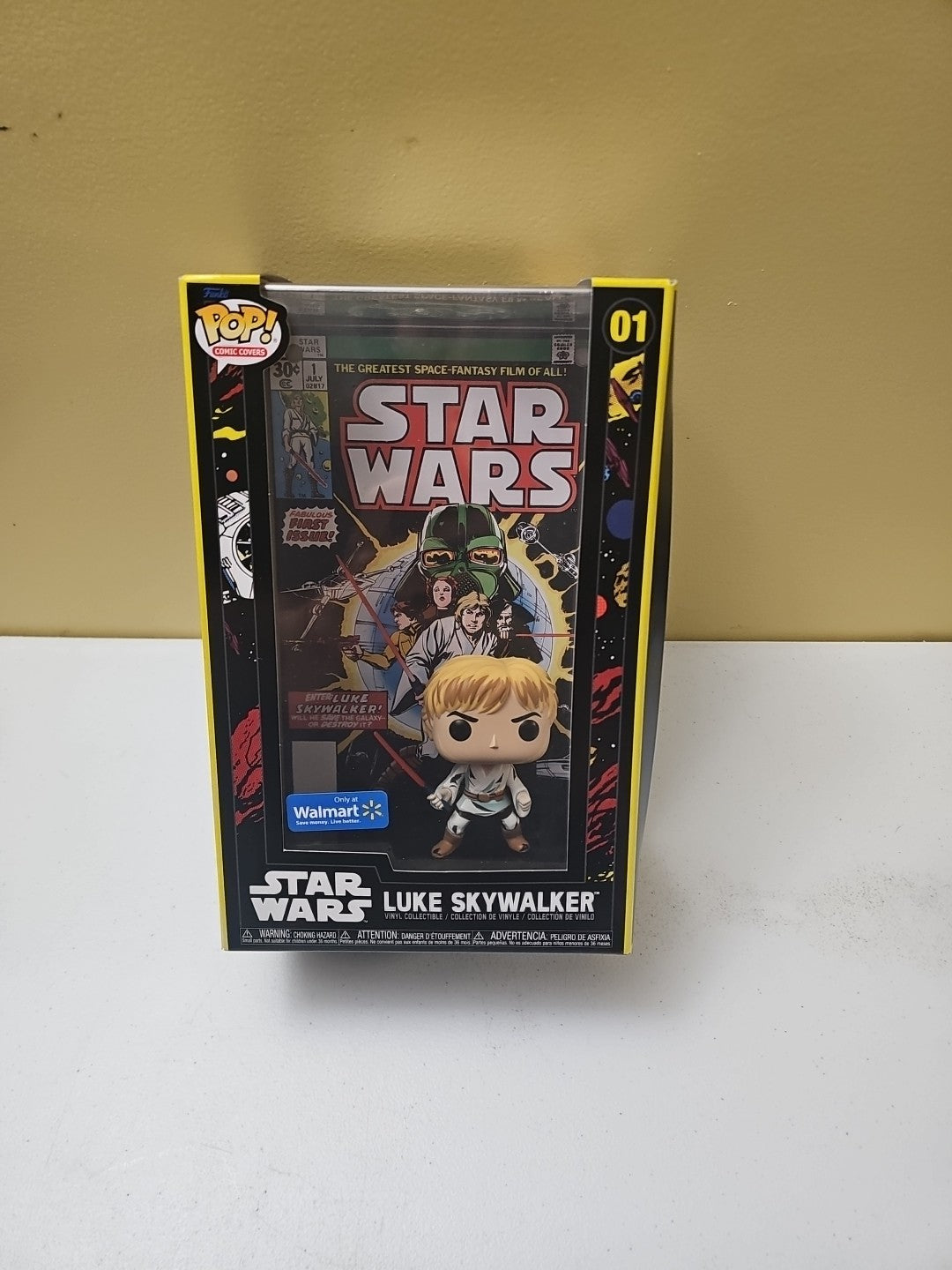 🔥 Funko POP! Comic Covers Star Wars Luke Skywalker #01 1977 Marvel Star Wars #1