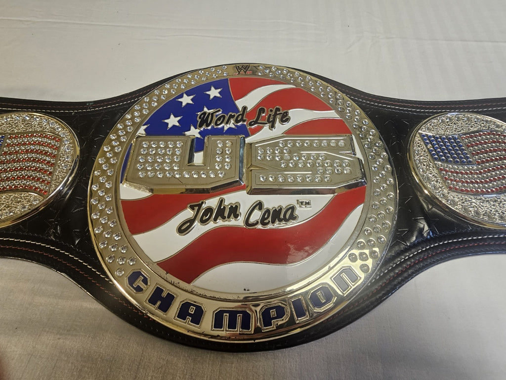 WWE John Cena United States Us Spinner Championship Replica Title Belt