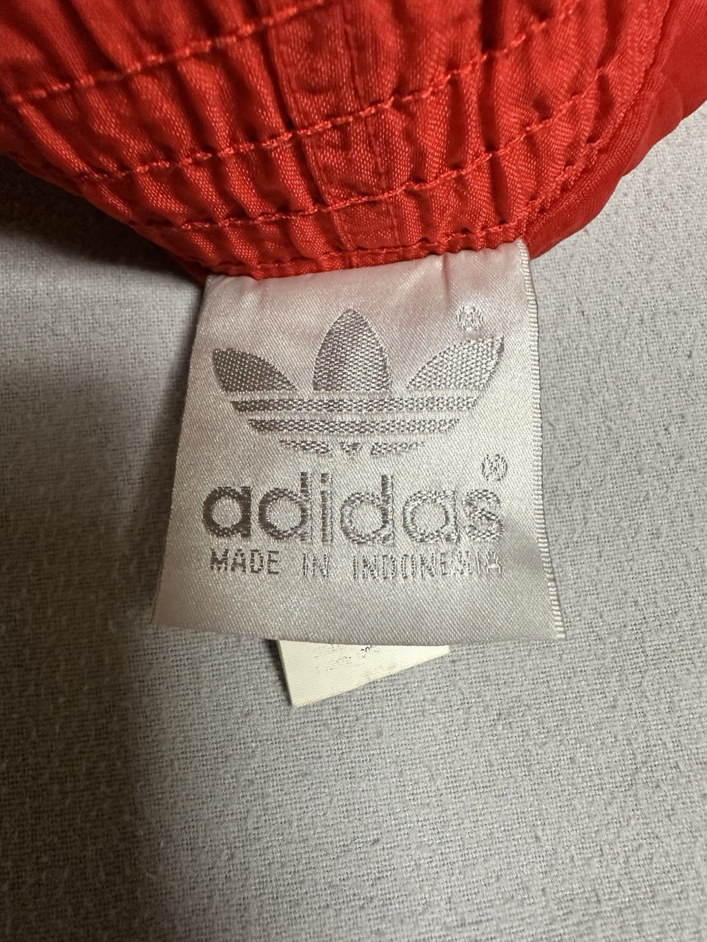 Vintage Adidas Shorts Athletic Nylon Trefoil Spellout Soccer 80s 90s MENS L