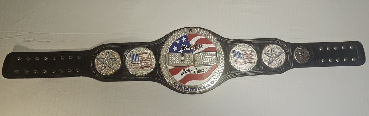 WWE John Cena United States Us Spinner Championship Replica Title Belt