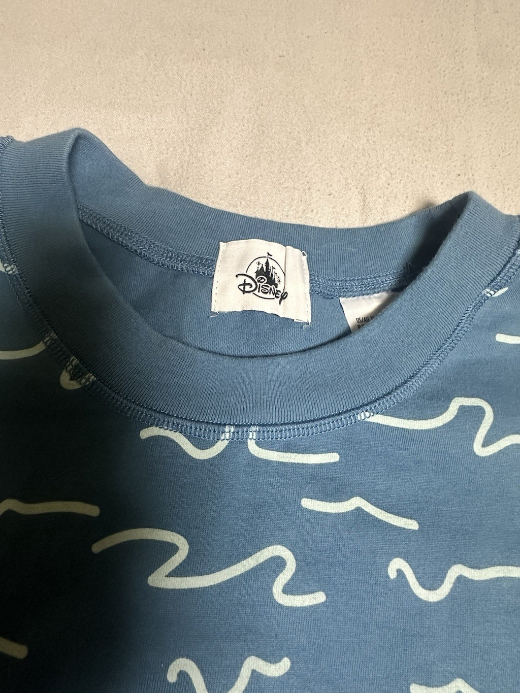 Walt Disney World WDW Surf Stitch Blue Celebration Spirit Jersey  XL - Surfboard