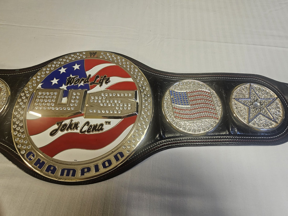 WWE John Cena United States Us Spinner Championship Replica Title Belt