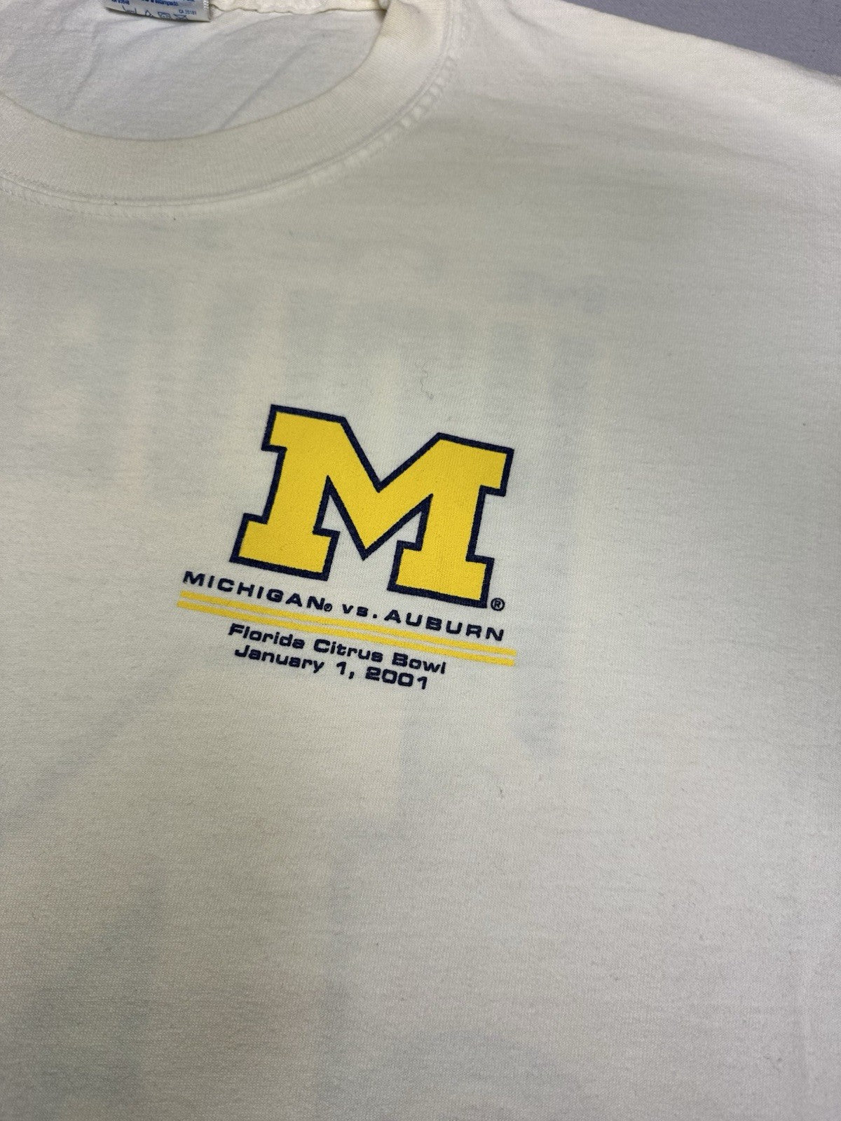 Michigan University Wolverines “Football Bowl Tradition” T-shirt Size XXL
