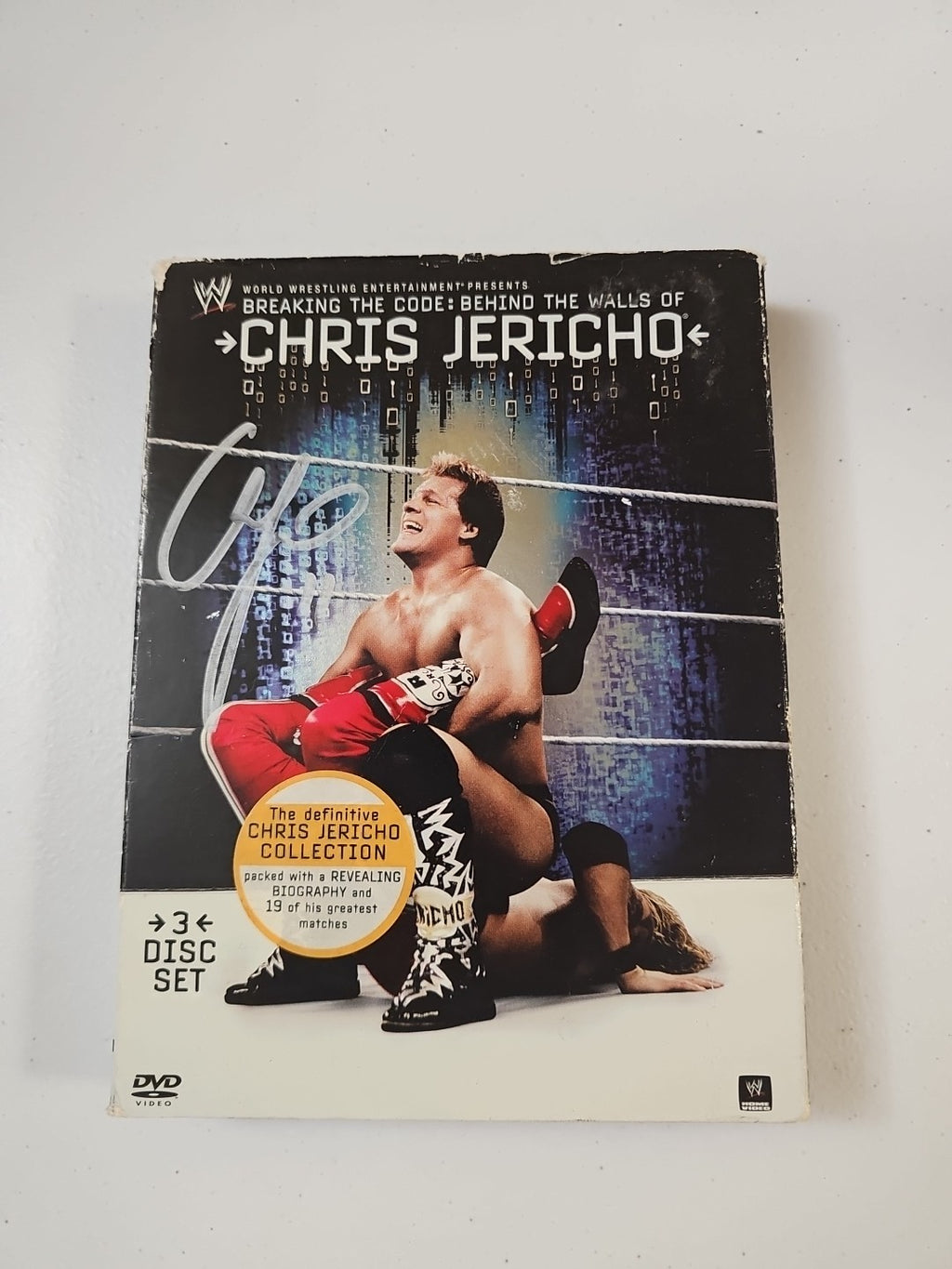 WWE: Breaking the Code - Behind the Walls of Chris Jericho (DVD, 2010, 3-Disc...