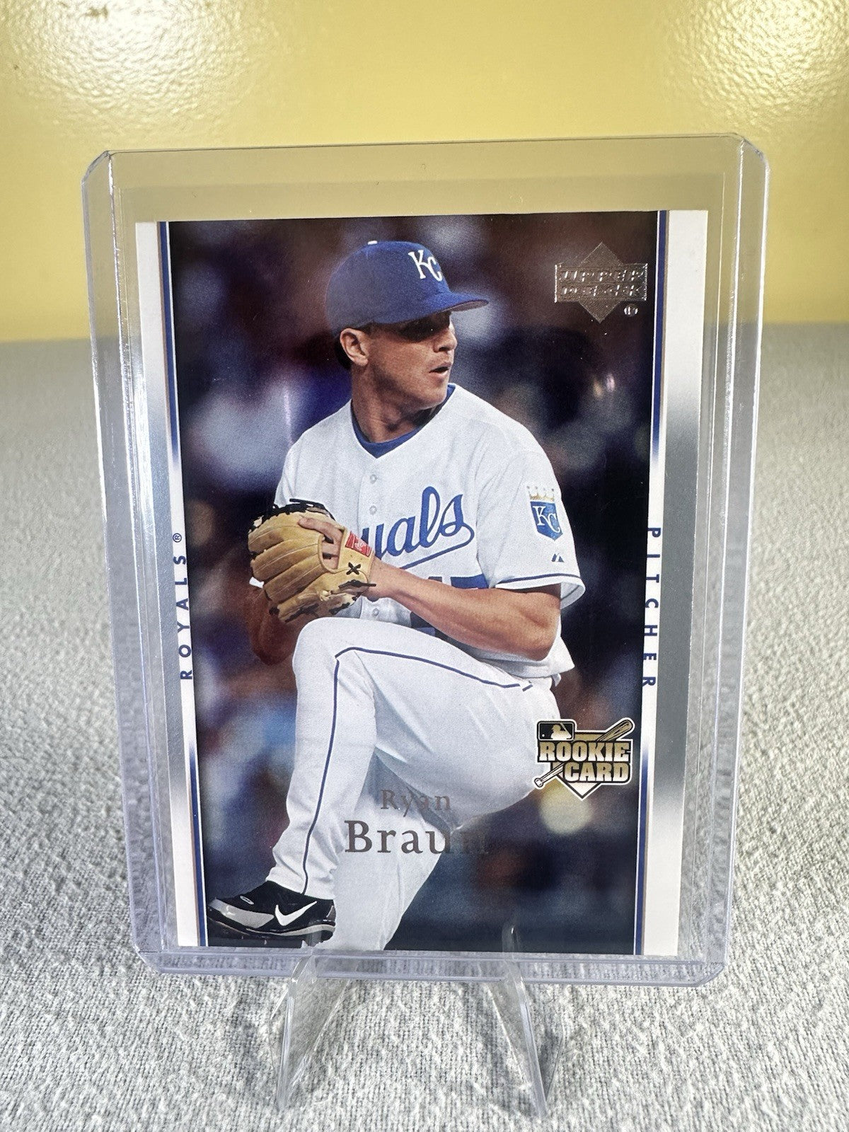 Upper Deck 2007 Ryan Braun RC #22 Kansas City Royals MLB Baseball Card