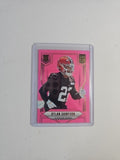 Dylan Sampson Cleveland Browns 2025 Panini Donruss (RC) No. 174 Pink