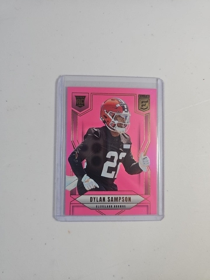 Dylan Sampson Cleveland Browns 2025 Panini Donruss (RC) No. 174 Pink