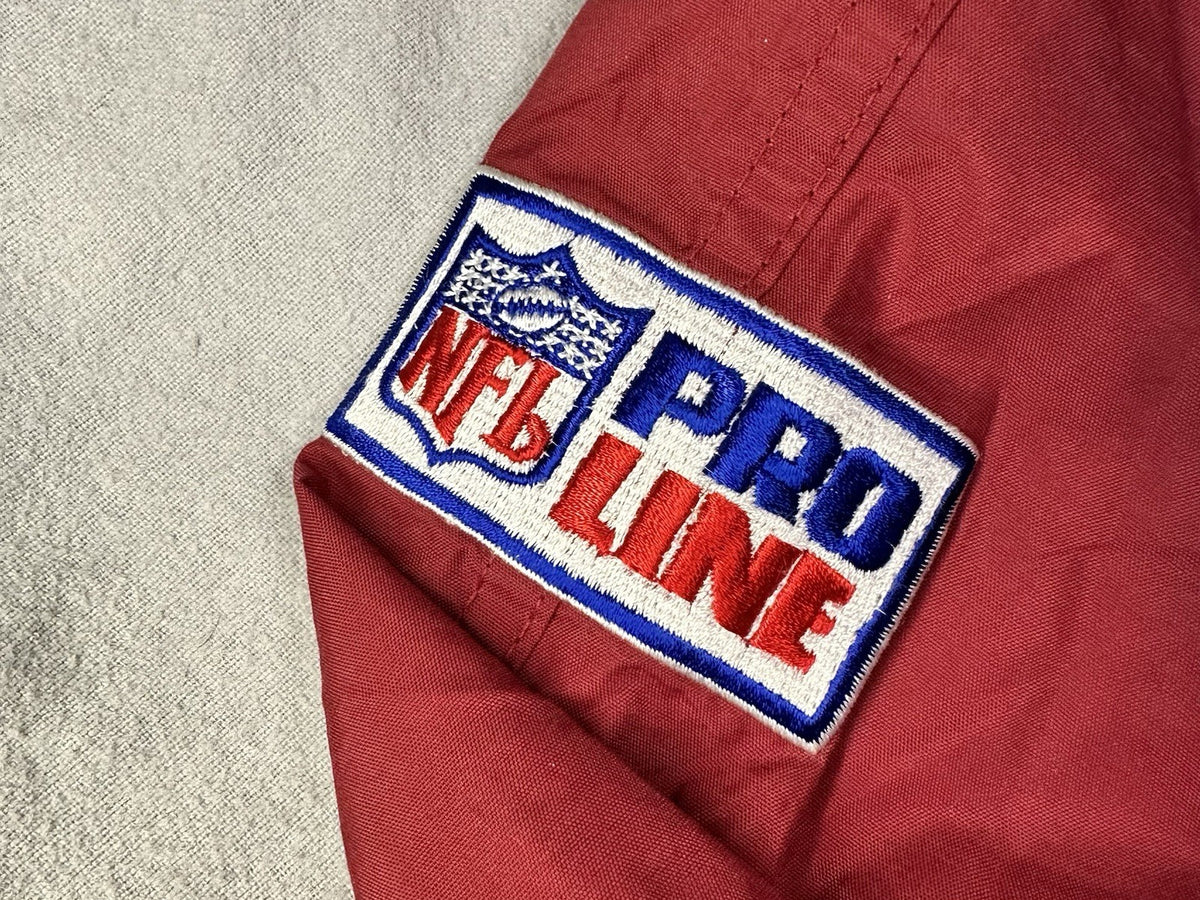 Vintage Starter Pro Line San Francisco 49ers Pullover Jacket Men’s XL Red NFL