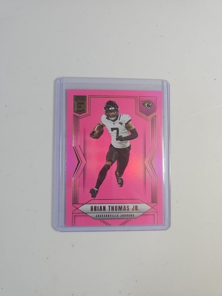 2025 Panini Donruss Elite-Brian Thomas Jr.  PINK #27, Jacksonville Jaguars.