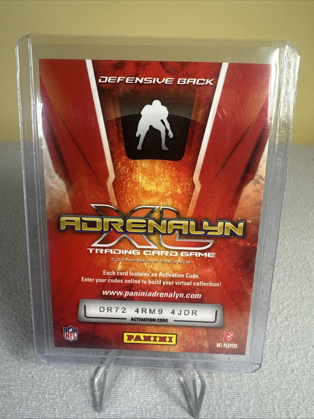 2010 Adrenalyn XL Extra Signature Troy Polamalu #ES25