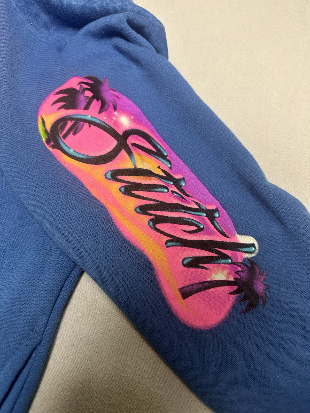 Disney's Lilo & Stitch Men's Airbrush Hoodie Size XL